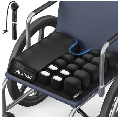 #ad ADERI Air Cushion Seat for Wheelchair or Chair – Pressure Relief amp; Comfort $35.99