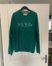 Jack Wills green XS sweater mens pull over