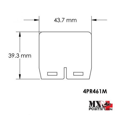 ERSATZLAMELLEN VFORCE 4R HUSQVARNA TC 85 17/14 2014-2022 MOTORRAD TASSINARI MT4...