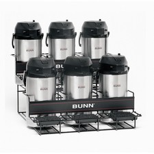 Bunn-O-Matic Bunn UNIV60002 6 Pot Tiered Universal Airpot Rack