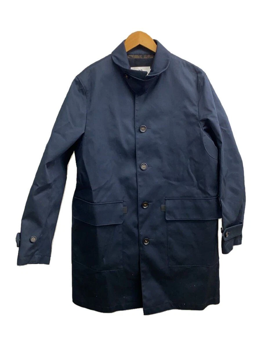 Coach trench cappotto con fodera L cotone Navy 3073