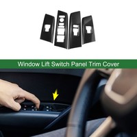 Fensterheber-Schalterblende FüR Honda Crv Carbon Schwarz