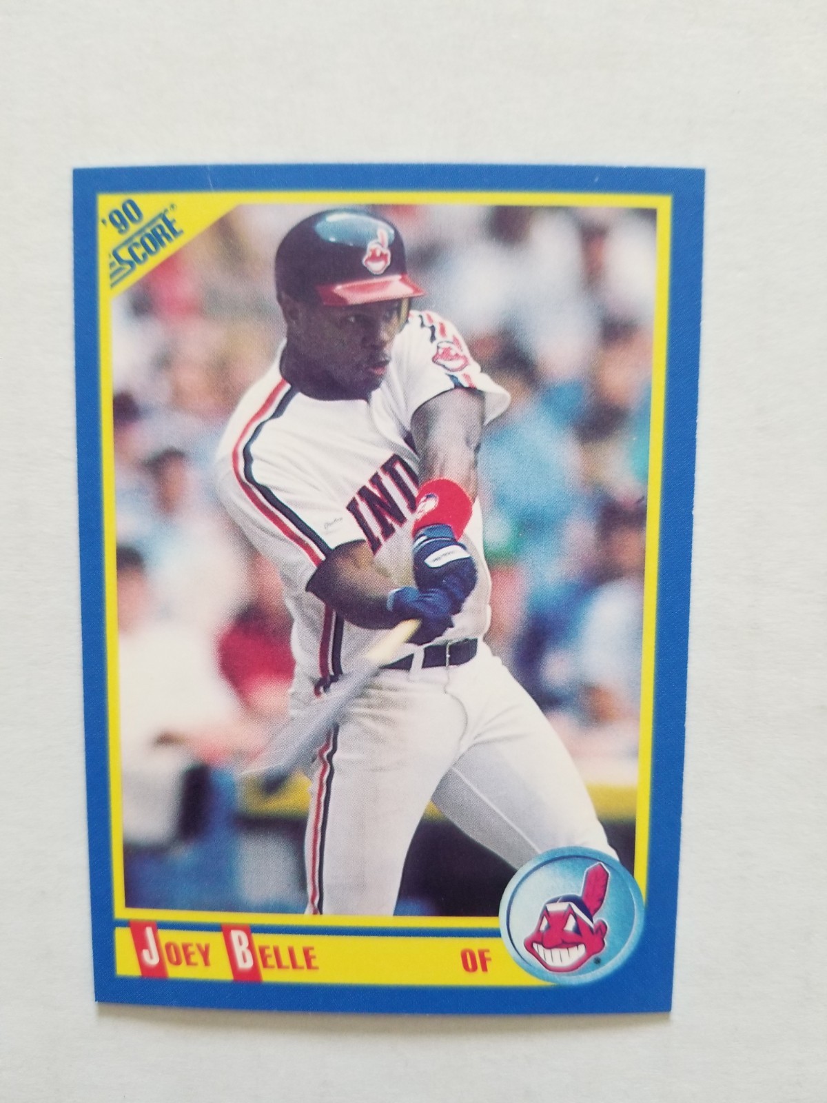 1990 Score Joey Belle Cleveland Indians #508 ( Albert Belle)