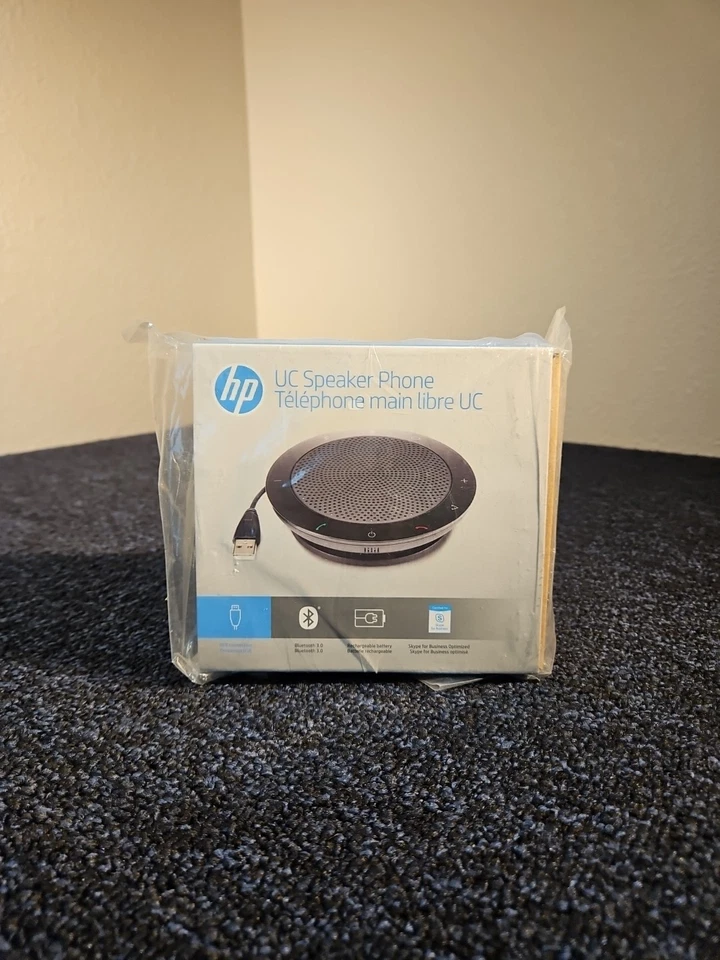 NEU Jabra Speak 510 PHS002W schwarz Bluetooth USB Konferenz HP UC Lautsprecher Telefon
