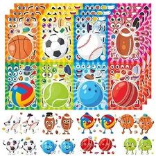 Waterproof Basketball Stickers Pack Decor for Notebook, Water Bottles, Laptop