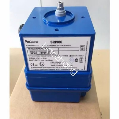 1pcs Foxboro-ECKARDT SRI986-BIDS7EAANA Valve Positioner