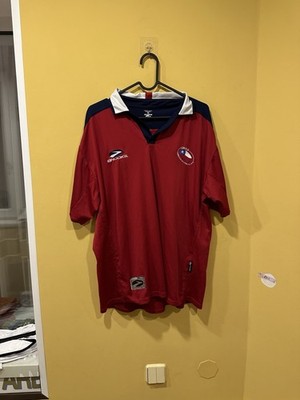 Chile National Football Team Home Shirt 2003/2006 Men's Brooks Size L