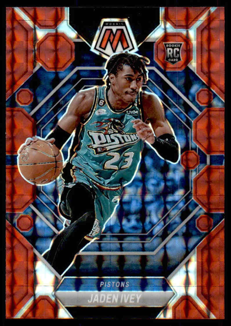 2022-23 Panini Mosaic #216 Jaden Ivey Red Rookie