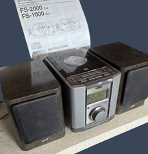 JVC FS-1000 Compact Component Micro Stereo Sy...