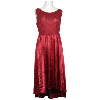 Mea Eor, Kleid, Größe: L, Rot, Elasthan/Polyester, Einfarbig, Satin, Damen #hGL