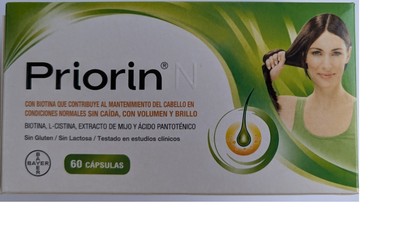 Bayer Priorin - 60 Kapseln Anti Haarausfall Behandlung Kräuterkapseln