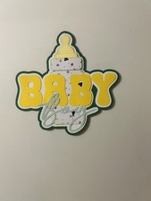 Baby Boy Handmade Premade Scrapbook Title Paper Pieced Die Cut