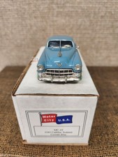 Motor City Usa 143 Mc-19 1949 Cadillac Sedanet - Corinith Blue