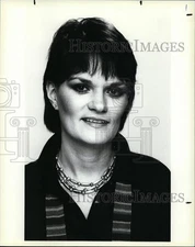 1987 Press Photo Zanne Zakroff, Gourmet food editor - cvp95112