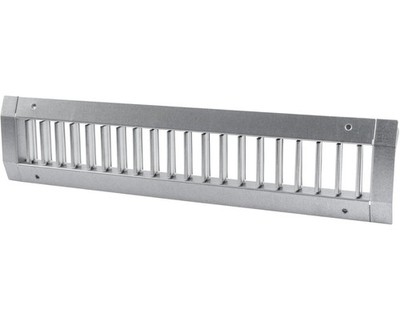 Grille for Round Spiral Duct - Galvanized Steel Register 1 Way Louver 17'' x 3''
