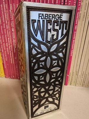 Fabergé West (1972) Eau de Toilette For Men 120 ml - Vintage Rare Original