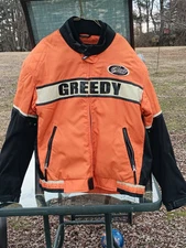 Vintage MOTO Jacket GREEDY  C PICS