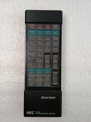 NEC Remote Control SR-401 A/V Receiver Original Replacement OEM Lowest Price 