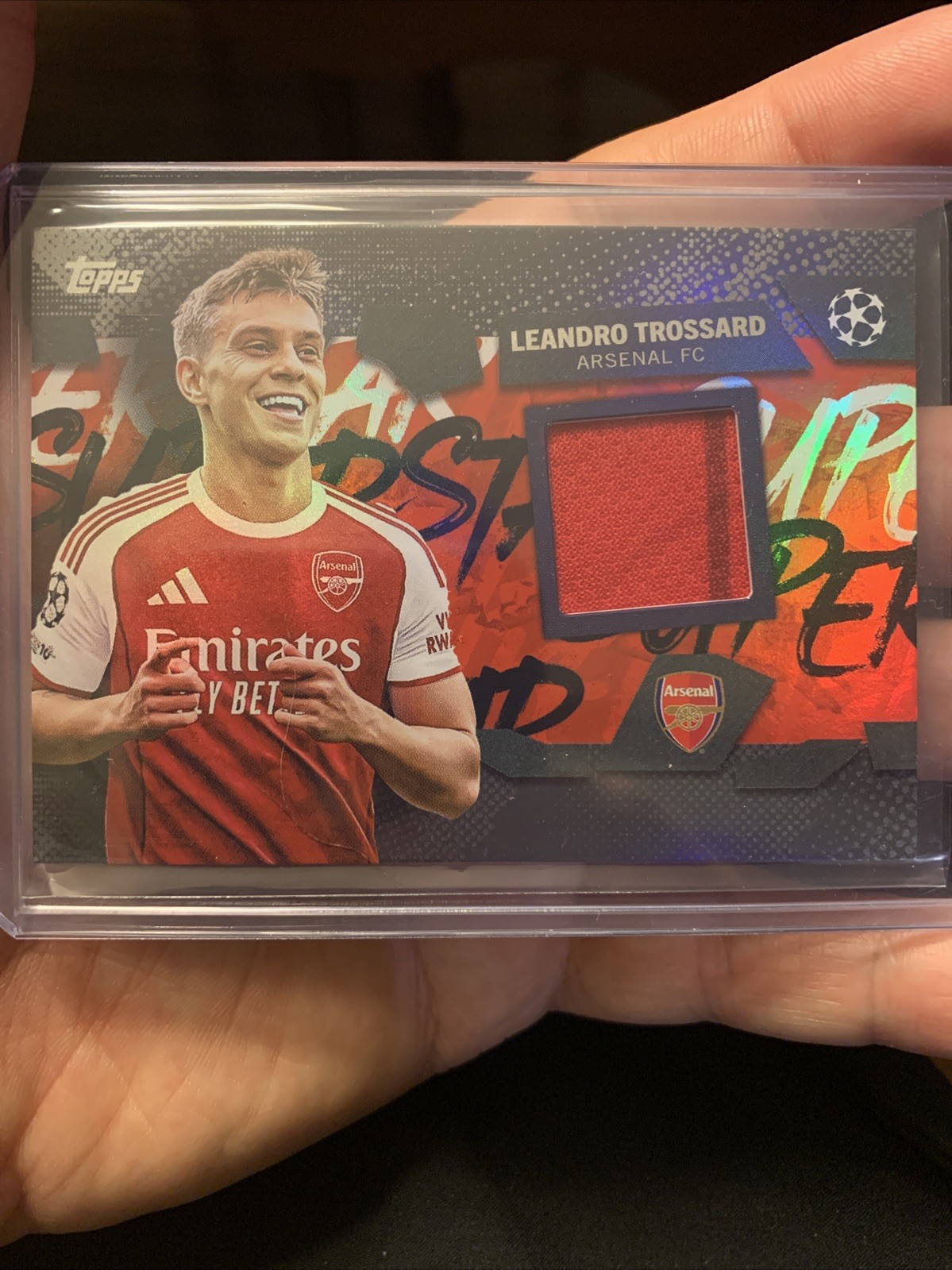 2025-26 Topps Uefa Club Competitions - Topps Superstar Relics Leandro...