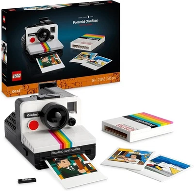 Lego Ideas 21345 - Polaroid Onestep SX-70 Sofortbildkamera Kamera-Set