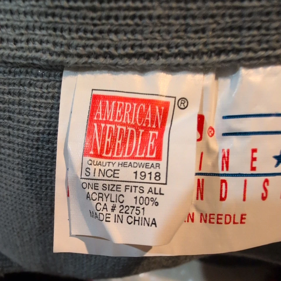 Gorro tejido vintage The Negro Leagues Washington gris bordado Foto 3 de 3