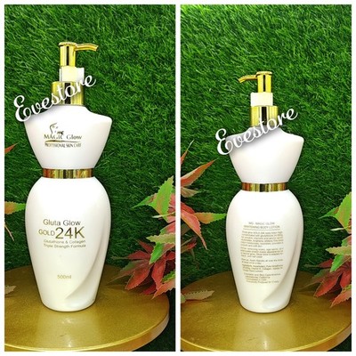 2-PIECE O Carly Magic Glow Gluta Gold 24k Body Milk- 500ml