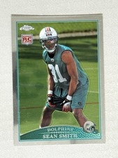 Sean Smith 2009 Topps Chrome #TC208 Rookie Miami Dolphins