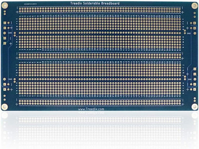 1PC Large PCB Solderable Breadboard Prototype Shield Board Double Sided Tinned G