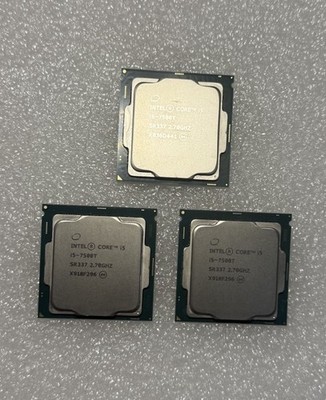 Lot of (3) Intel Core i5-7500T @ 2.70GHz Quad-Core Processor SR337