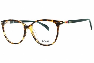 NEW Tous VTOB12S 0710 Shiny Brown Havana 53mm Eyeglasses