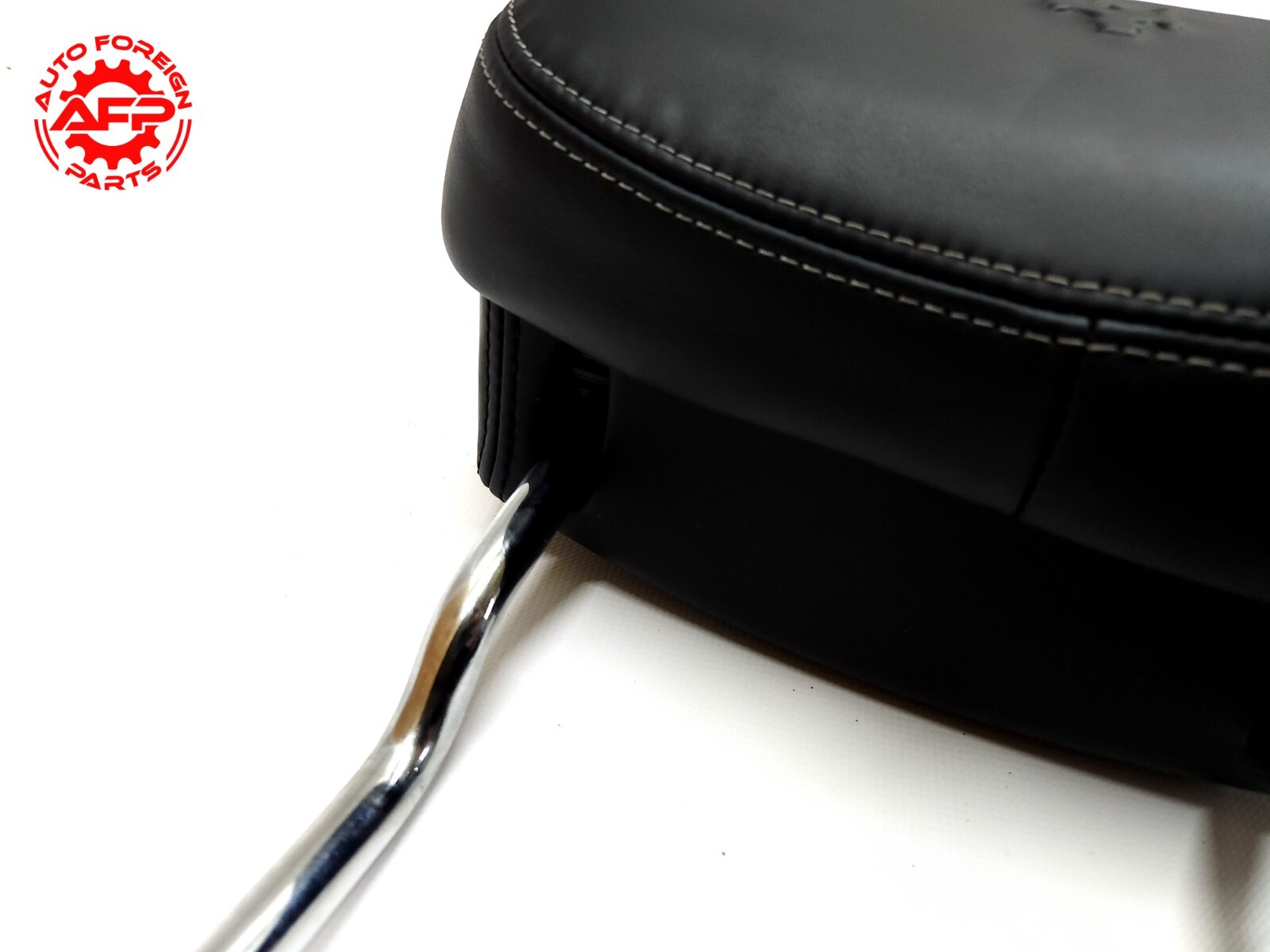 ⭐ 14-21 Maserati Quattroporte Front Seat Headrest Restraint Leather Black Oem