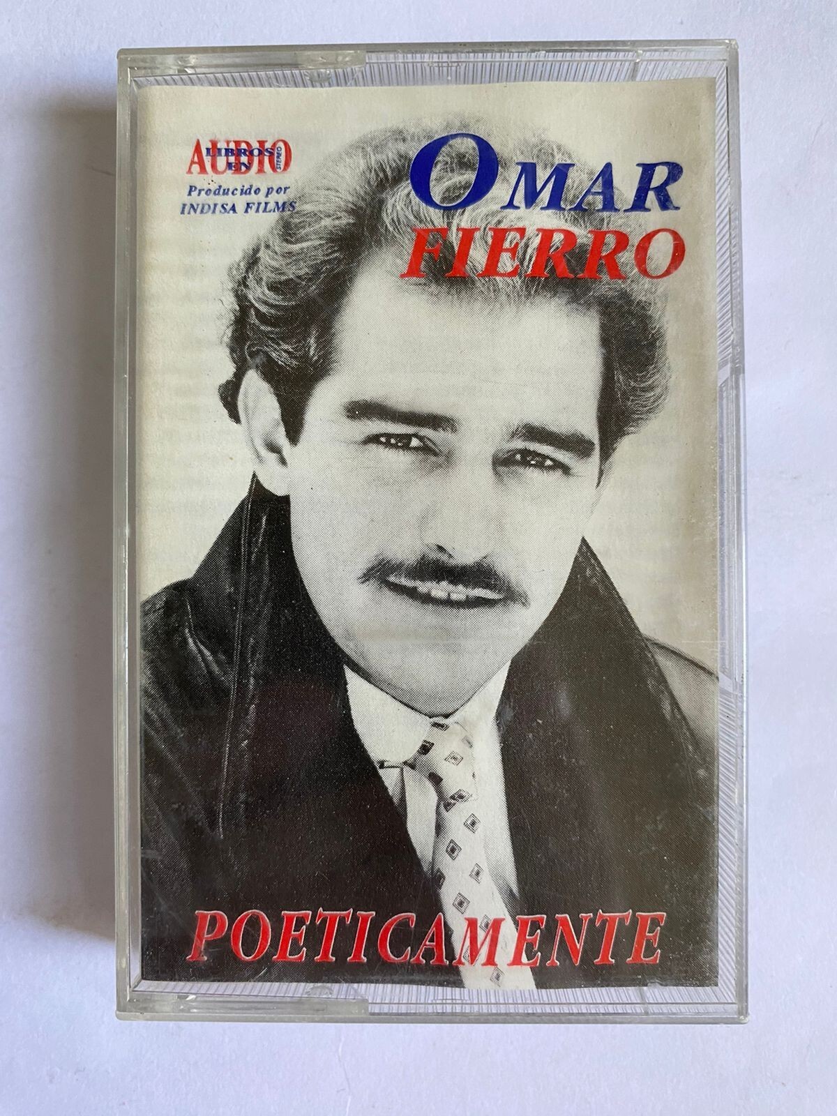 OMAR FIERRO - POETICAMENTE - 1995 MEXICAN TAPE ALBUM, POETRY