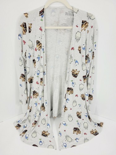 studio ghibli my neighbor totoro embroidered girls open cardigan