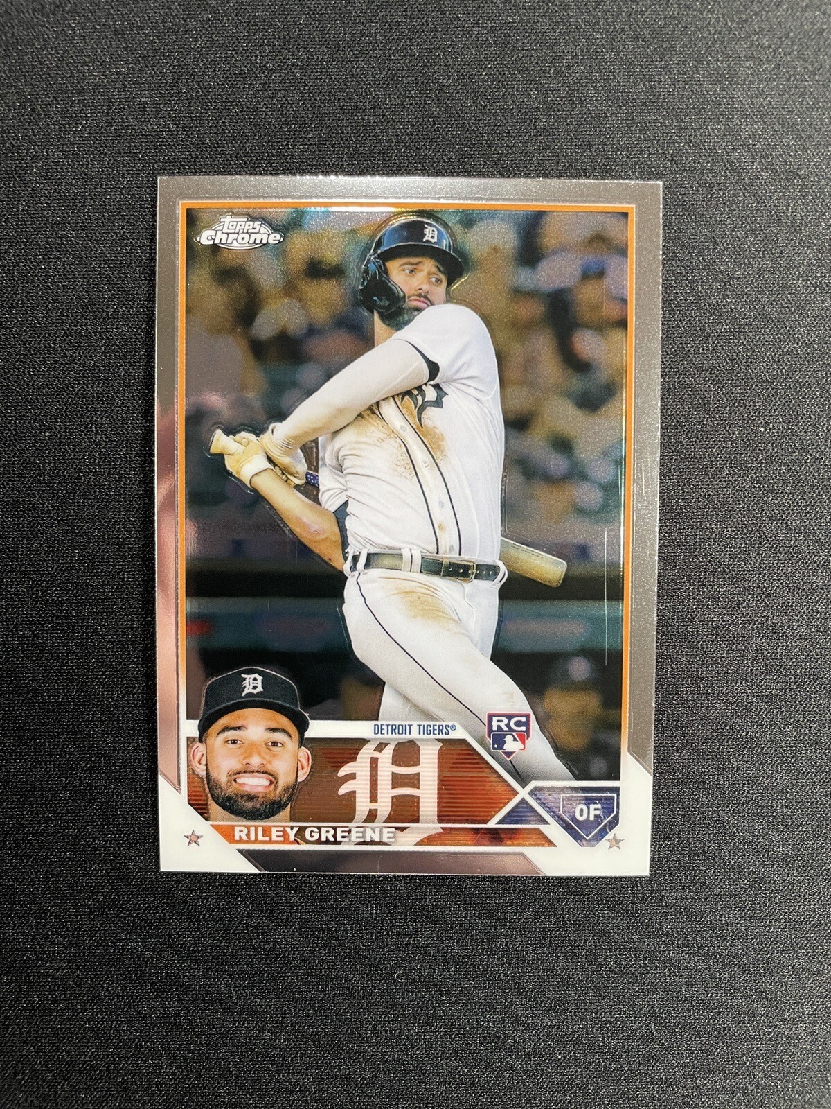 2023 Topps Chrome Riley Greene #182 Detroit Tigers Rookie RC