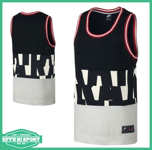 Canotta basket Nike air sportiva t shirt smanicata sport tempo libero  casual | eBay