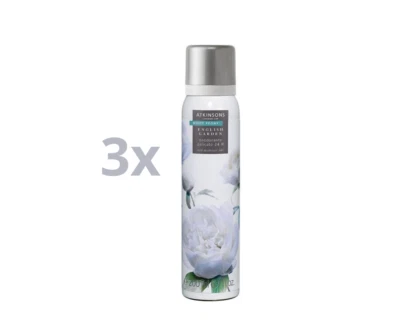 Atkinsons English Garden White Peony Deodorant Spray 100ml 3 Stück Sale