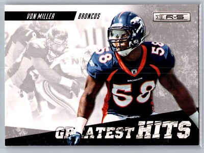 2012 Panini Rookies & Stars #6 Von Miller Denver Broncos Greatest Hits Bills