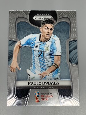 Paulo Dybala 2018 Panini Prizm World Cup Base #10 Argentina