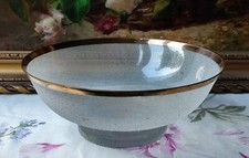 ANCIENNE COUPE EN VERRE GRANITÉ ANNÉES 60