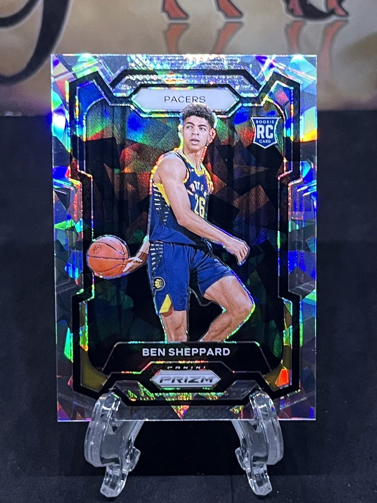 2023-24 Panini Prizm Ben Sheppard RC #172 Ice Prizm Indiana Pacers
