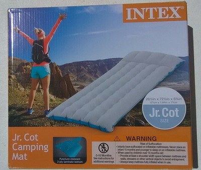 intex jr cot camping mat