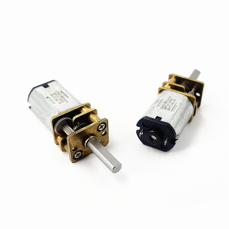 Jutagoss N20 Mini Gear Motor 6V 20RPM - 10mm X 3mm Shaft For RC Car Robot DIY Projects