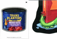 2023 Wacky Packages ALL NEW SERIES SILVER PARALLEL LIMITED CARD 34 TRANS PLANTER