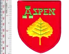 Skiing Colorado Aspen Ski Resort Aspen, Colorado Patch NO TARIFF