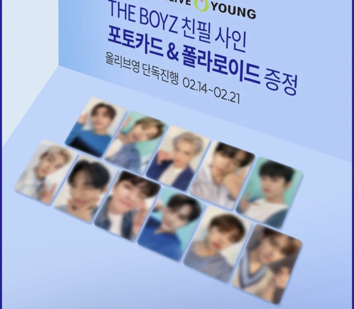 The Boyz x Lapothicell 100% Official PHOTOCARD SET 11 Members | eBay