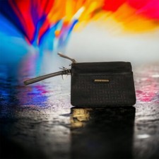 NWT Tommy Hilfiger Purse Wristlet Handbag Wallet Black with gold accents