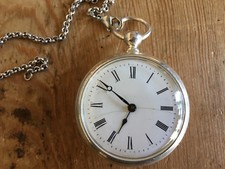 Used - Manual Winding Pocket Watch - 42.5 Mm - It Works