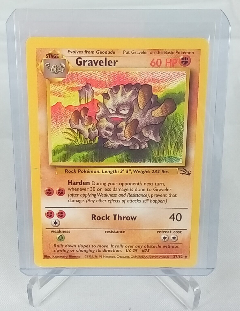 Graveler Hp 60 Uncommon #37 Pokémon Card 1999 | eBay