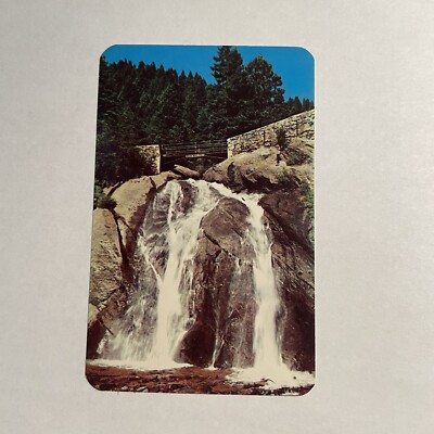 Helen Hunt Falls North Cheyenne Canyon Colorado Springs Vintage Postcard