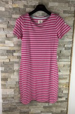 Joules women’s size 10 pink striped dress